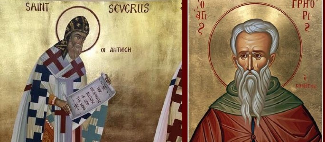 Severus of Antioch and Gregory of Sinai